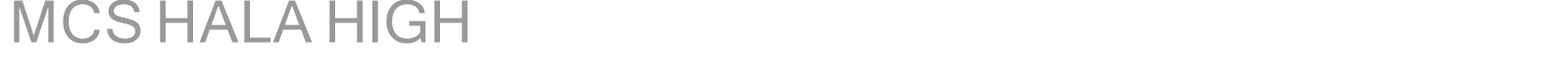 MCS HALA HIGH font preview
